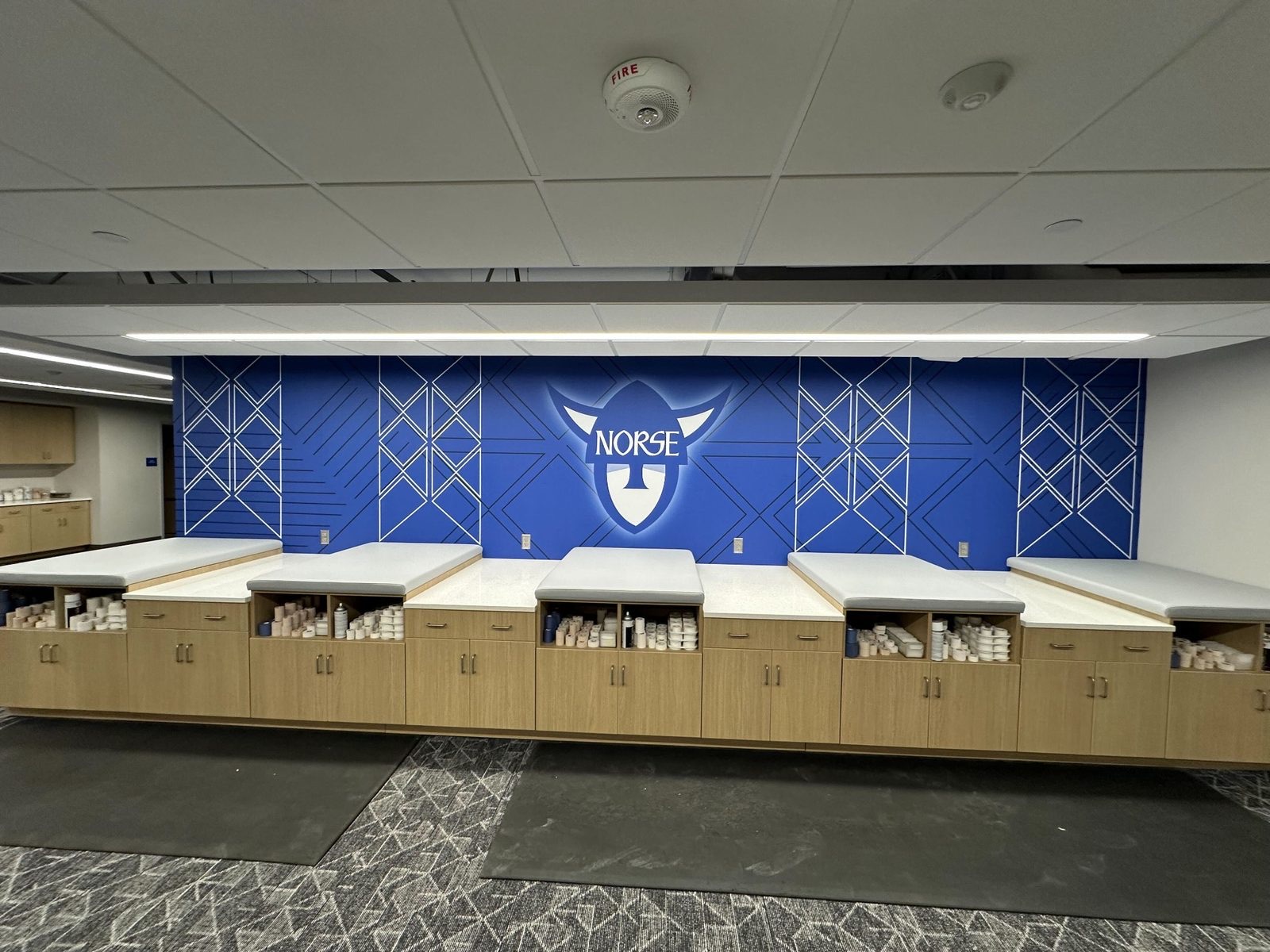 Norse training room wall graphics
